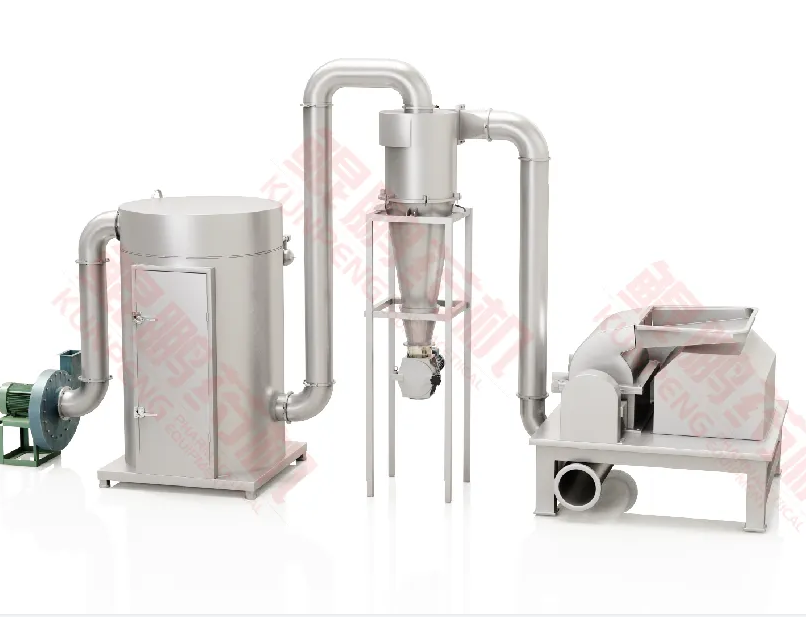 500甩刀中碎机组